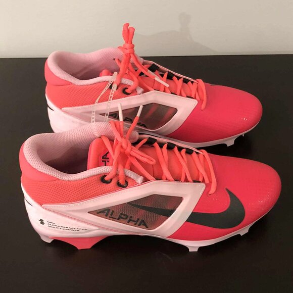 Nike Other - Nike Alpha Menace 4 Pro Football Cleats – Racer Pink – Size 10 – New